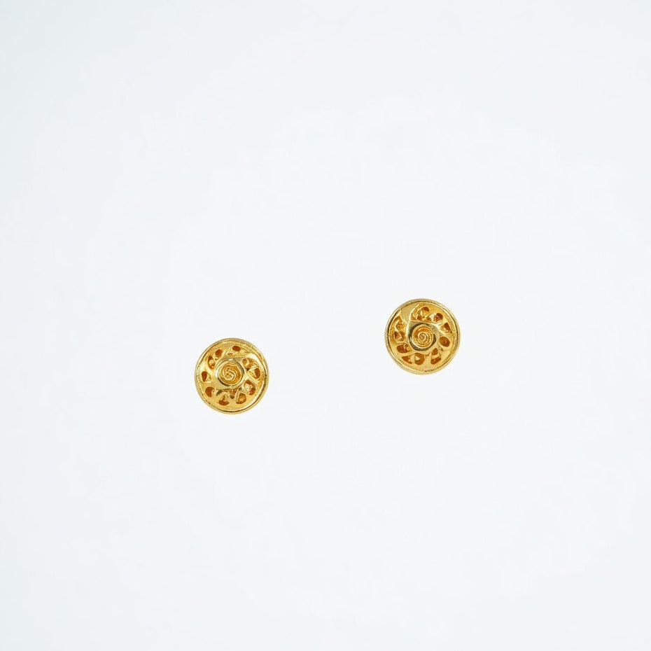 Minimalist Gold Stud Earrings