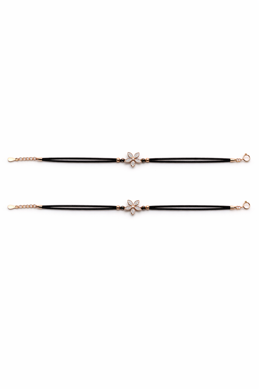 Elegant Floral Charm Anklet