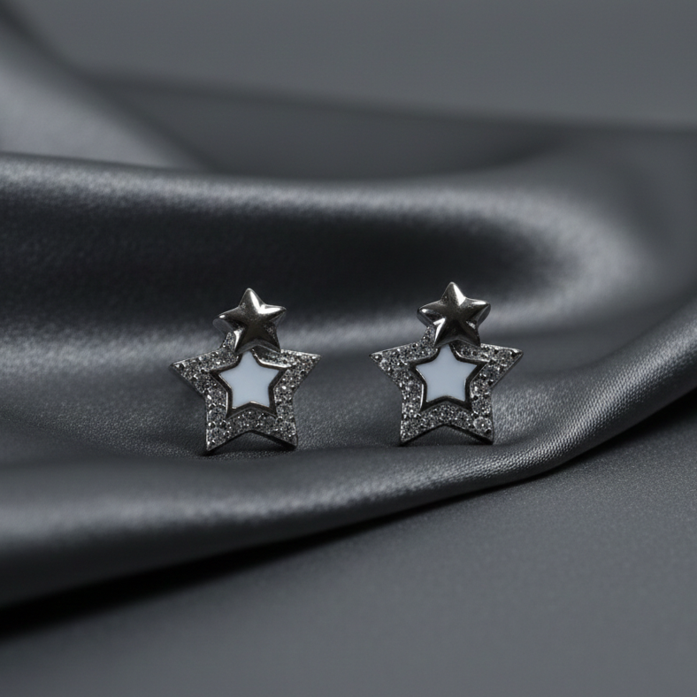 Star Glow Stud Earrings