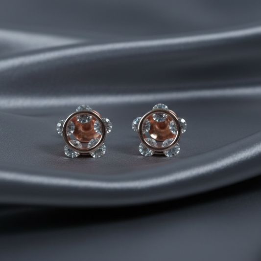 Crystal Bloom Earring