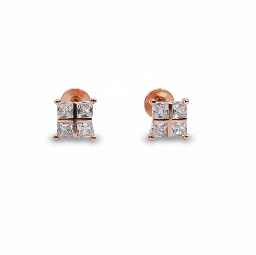 Grid Spark Earring