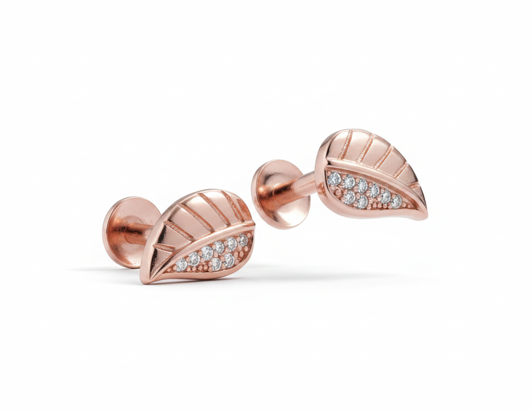 Leaf Spark Earrings