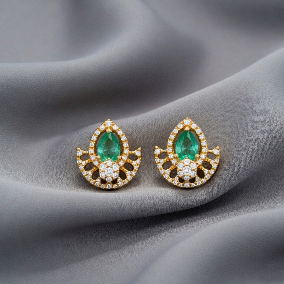 Minimalist Gold Stud Earrings