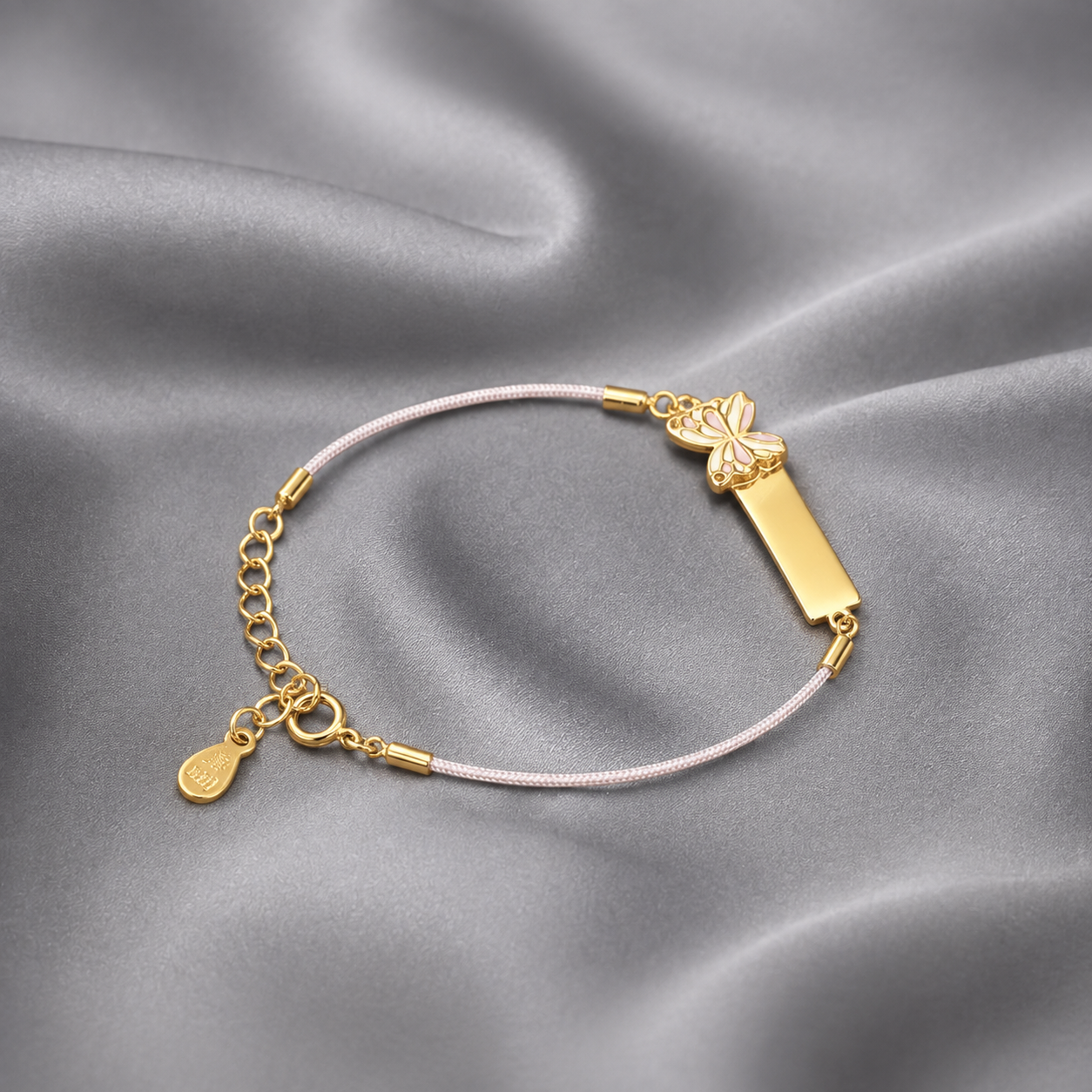 butterfly id bracelet