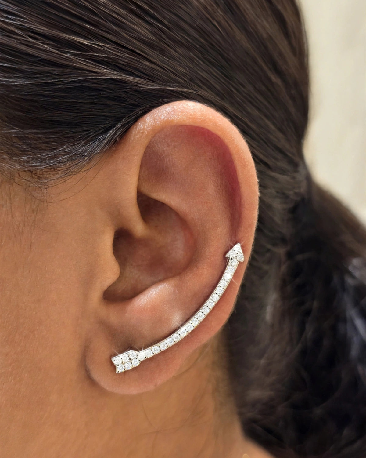 arrow earring