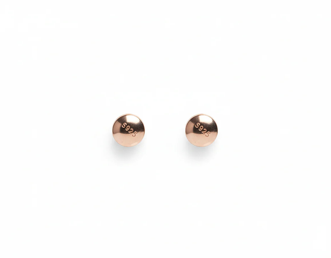 lightweight rose gold earrings