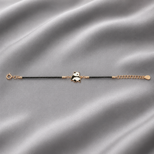 adjustable braided cord bracelet