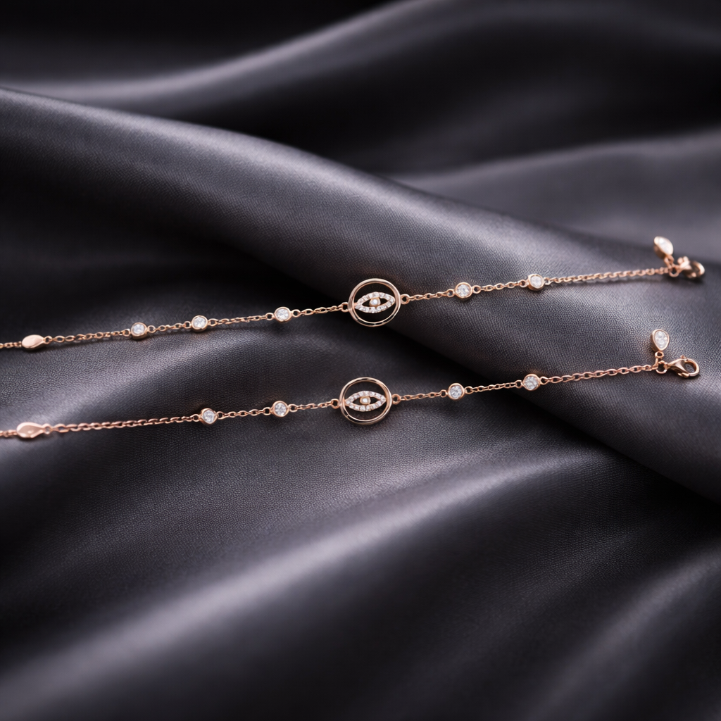 lightweight 925 silver anklet