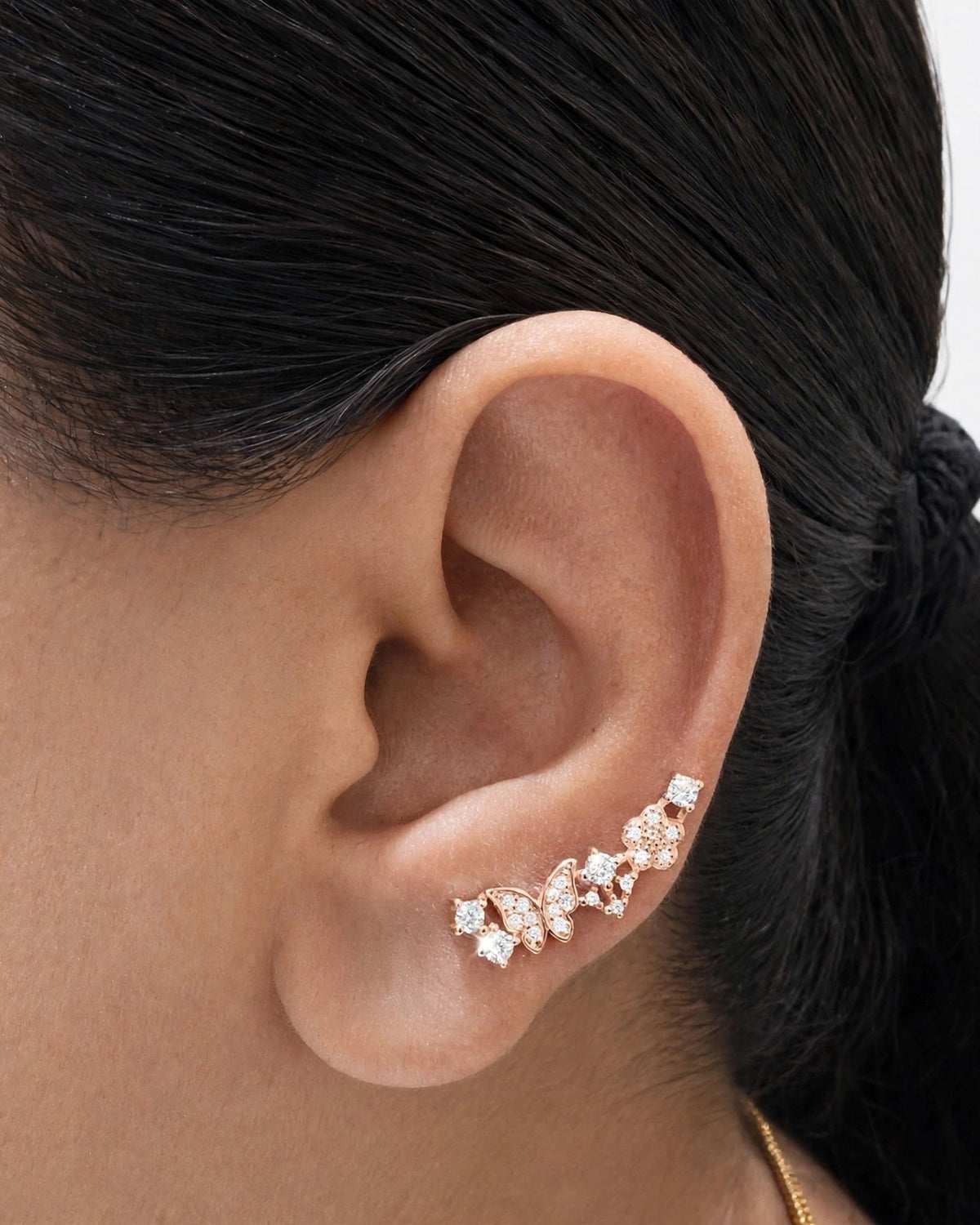 buttterfly earring