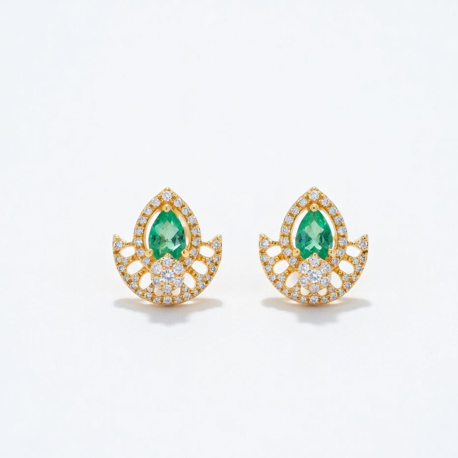 Minimalist Gold Stud Earrings