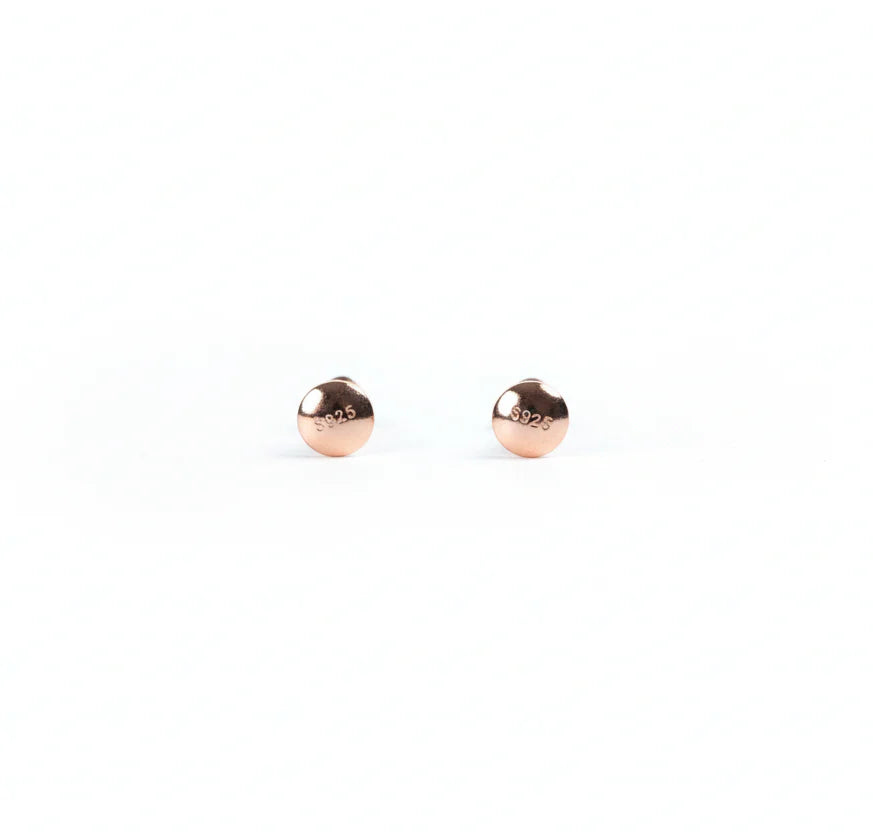 hexagon frame rose gold