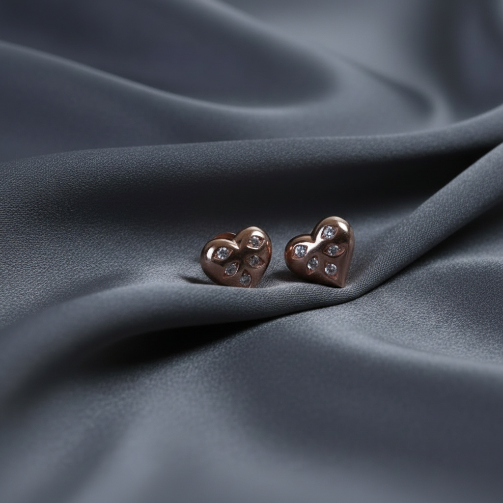 Petal Heart Glow Earring