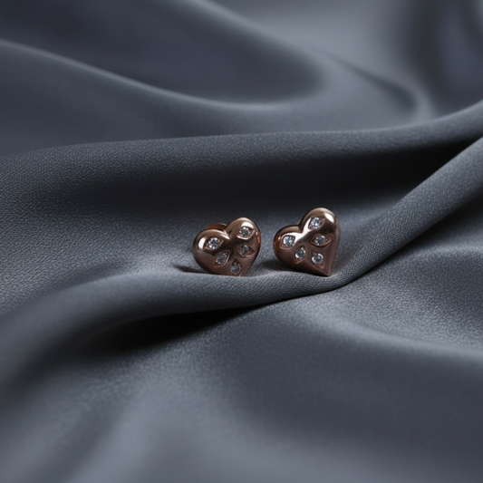 Petal Heart Glow Earring