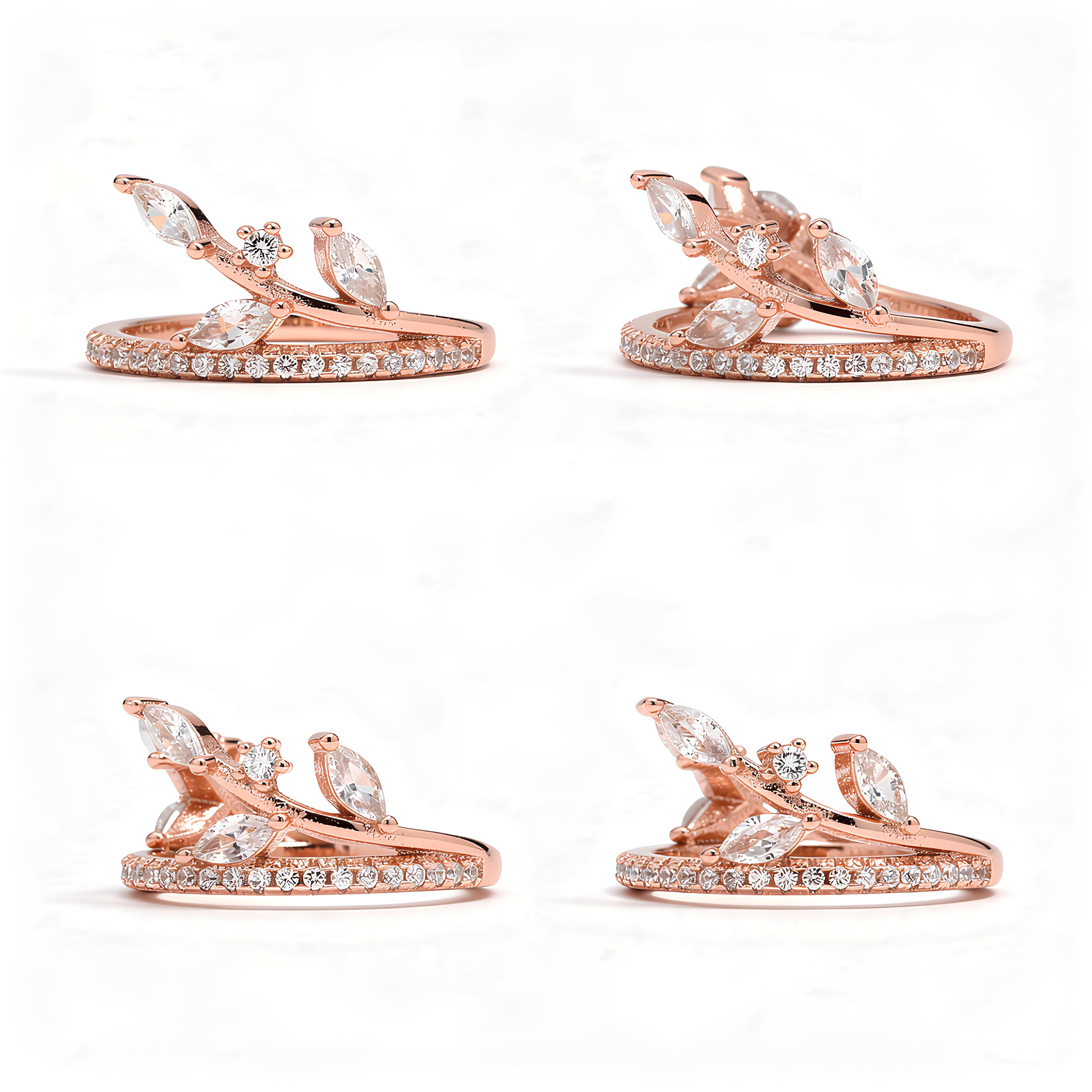 Ivy Spark Toe-Rings