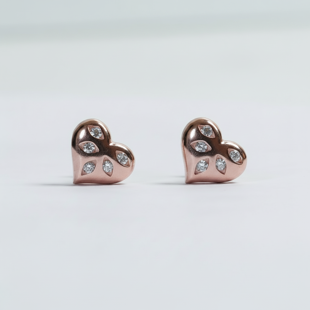 Petal Heart Glow Earring
