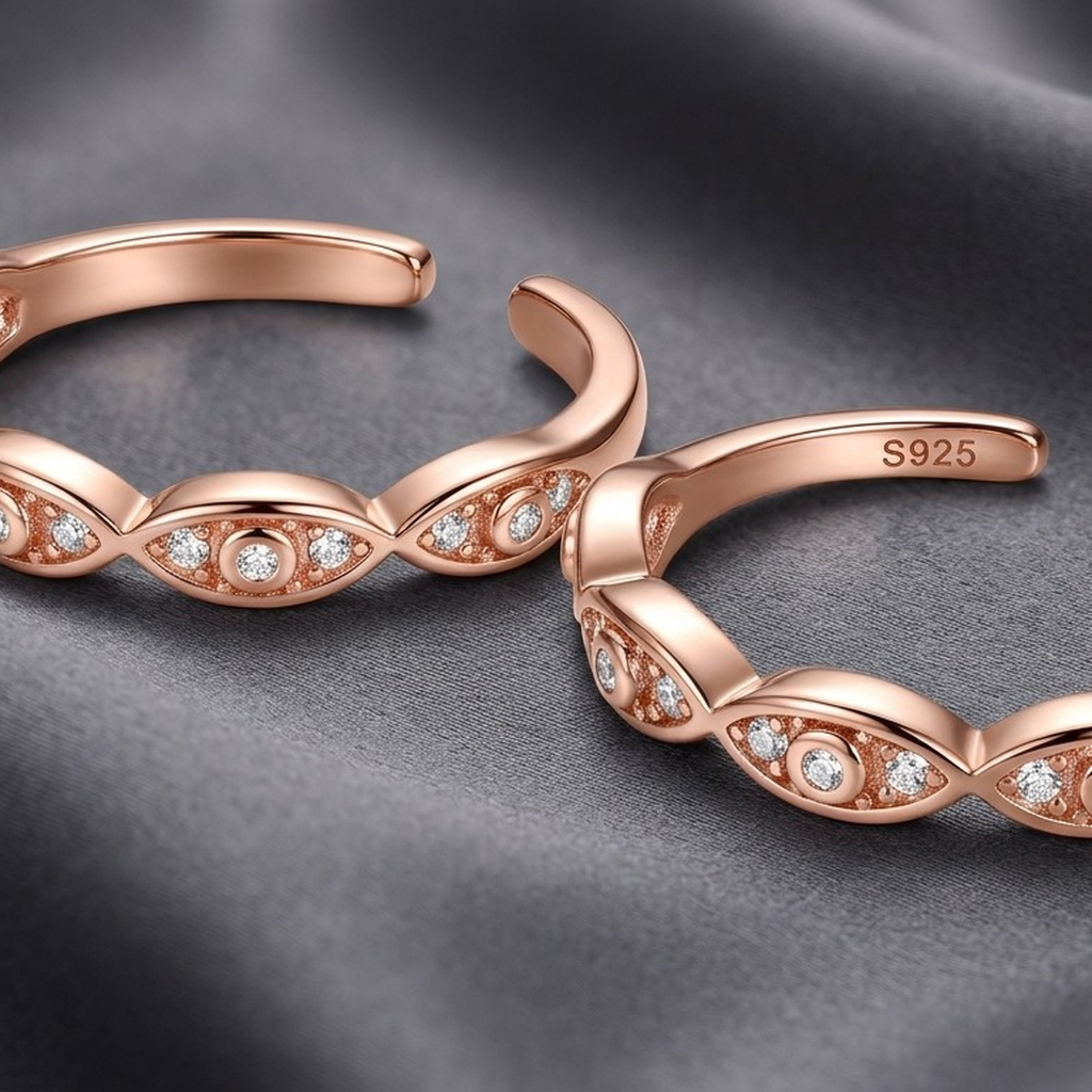 925 silver toe accessory