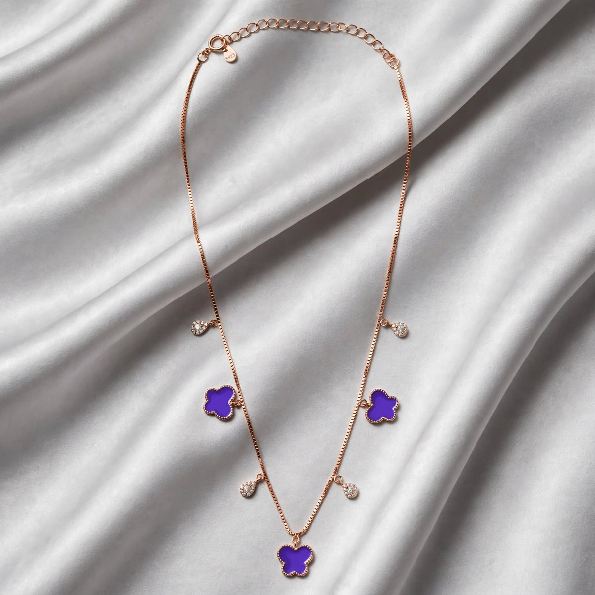 purple butterfly chain
