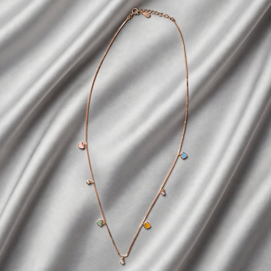 heart charm neckwear