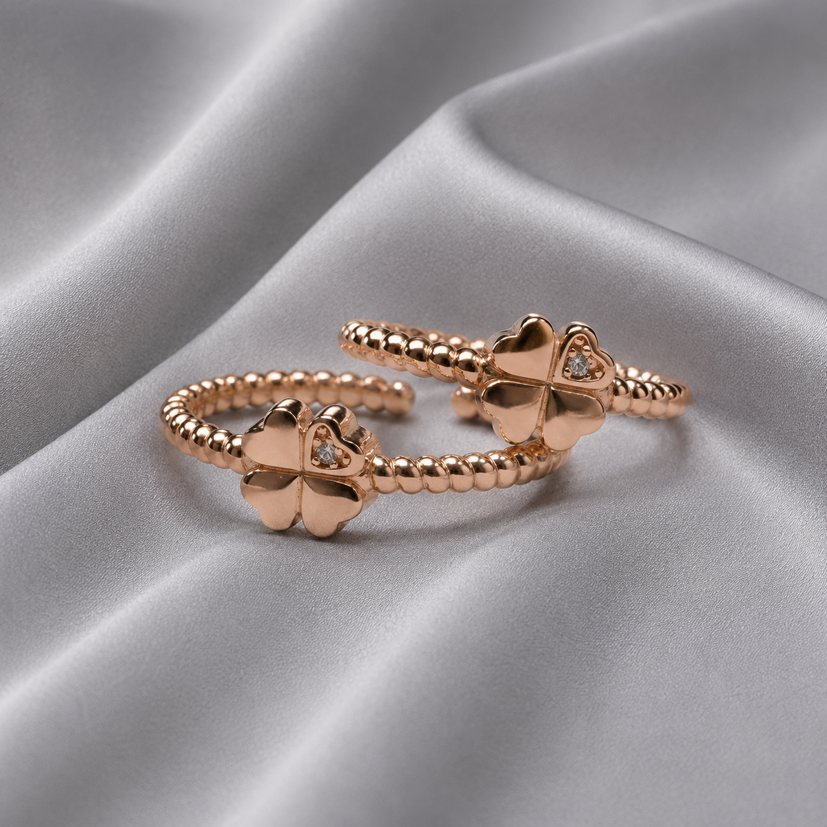 four leaf toe jewelry