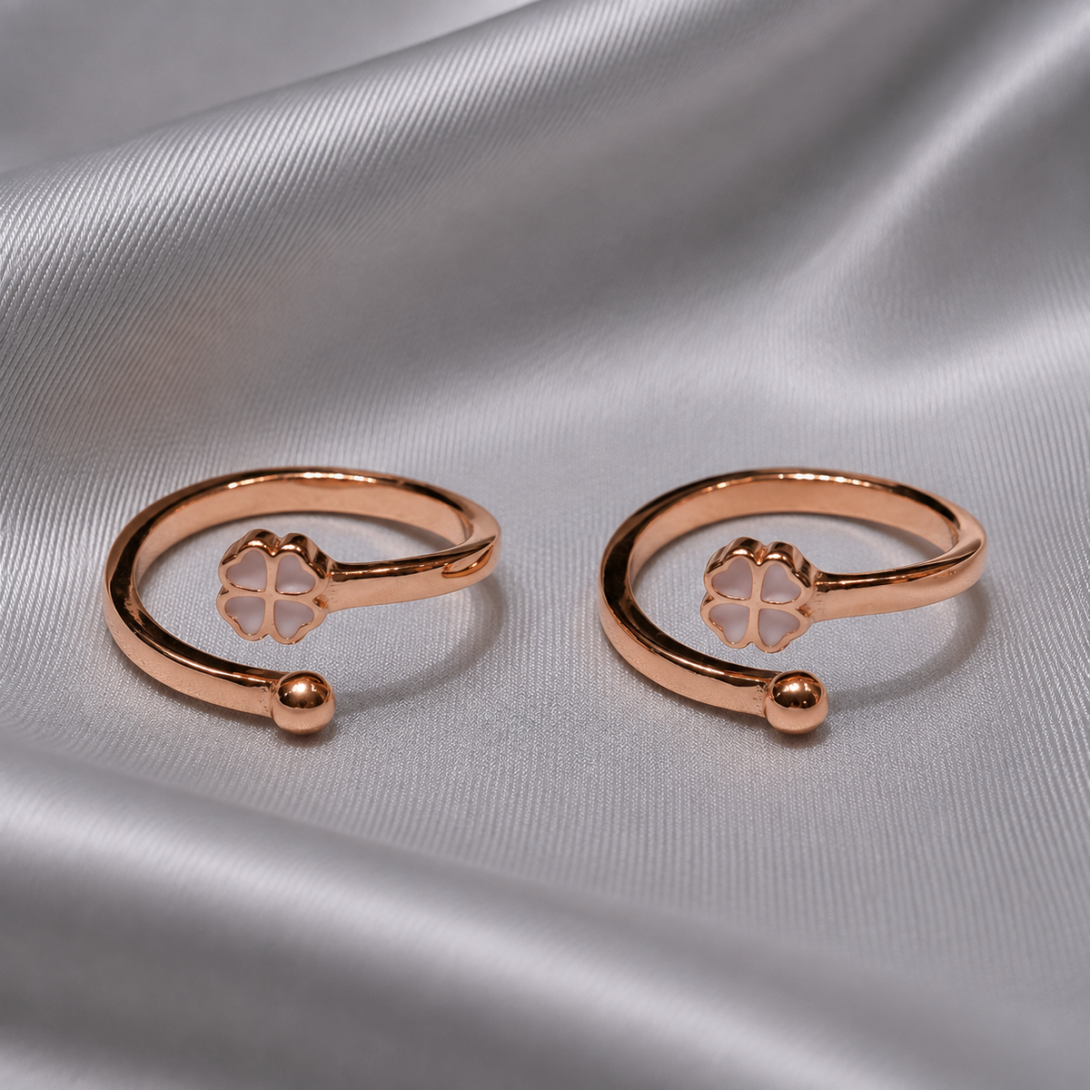 four leaf toe jewelry