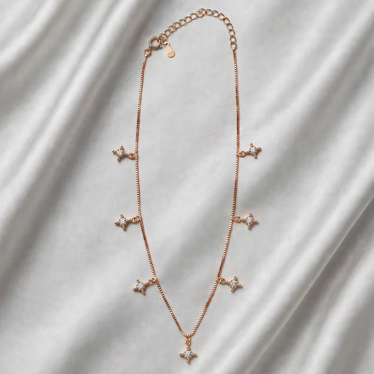 s925 rose gold neckwear