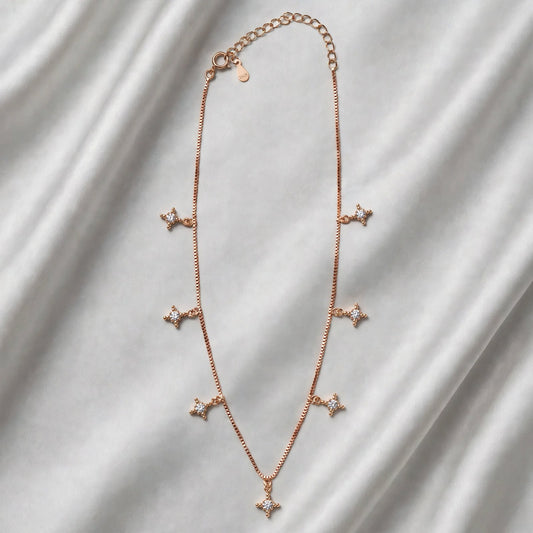 s925 rose gold neckwear