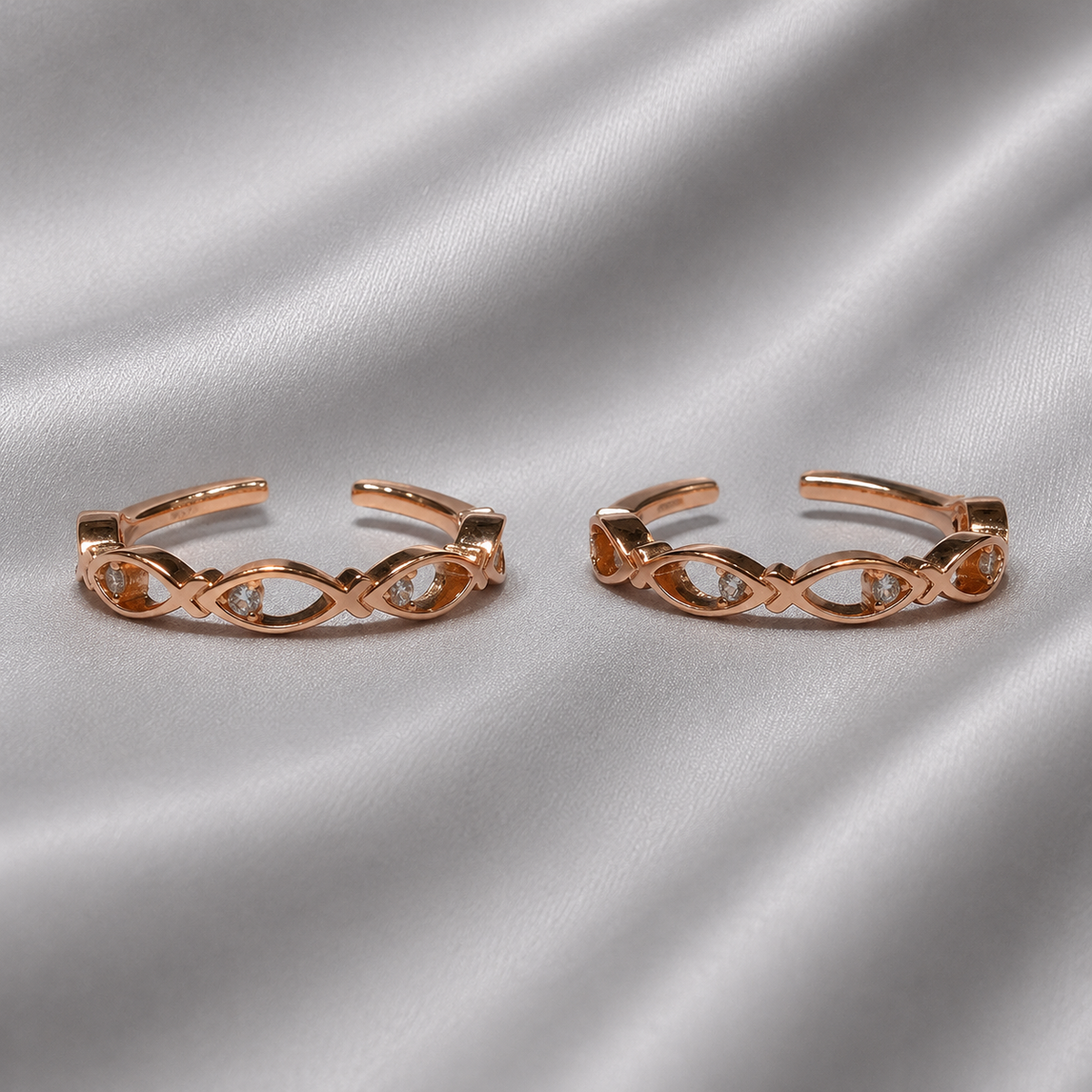 loop pattern 925 silver metti