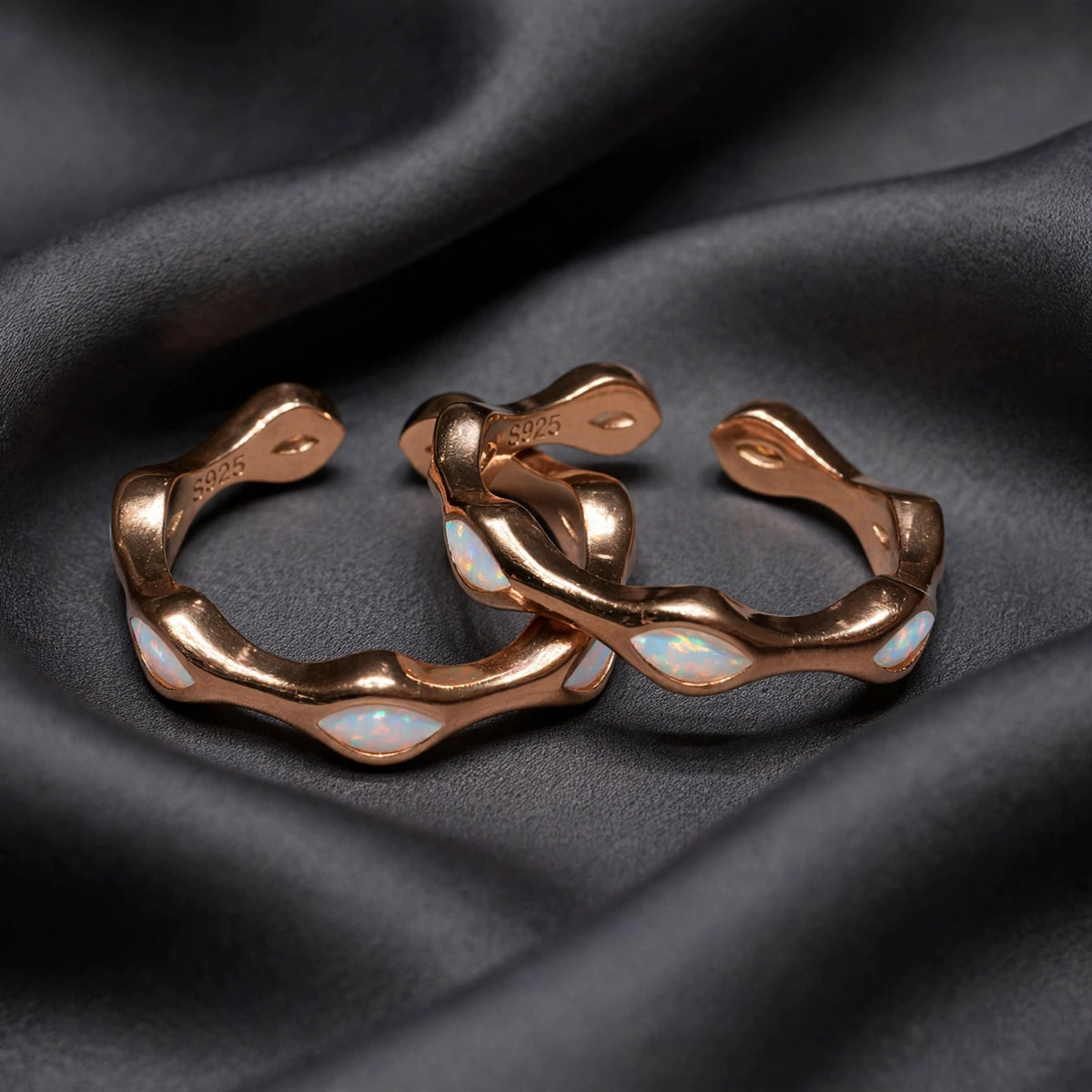 polished rose finish