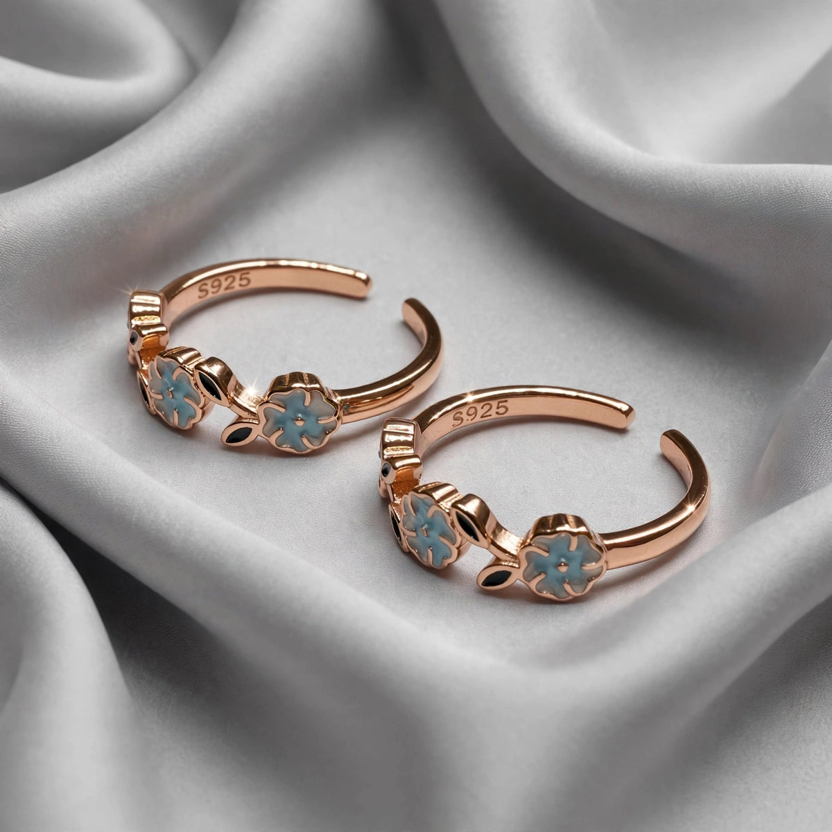 925 silver toe ring