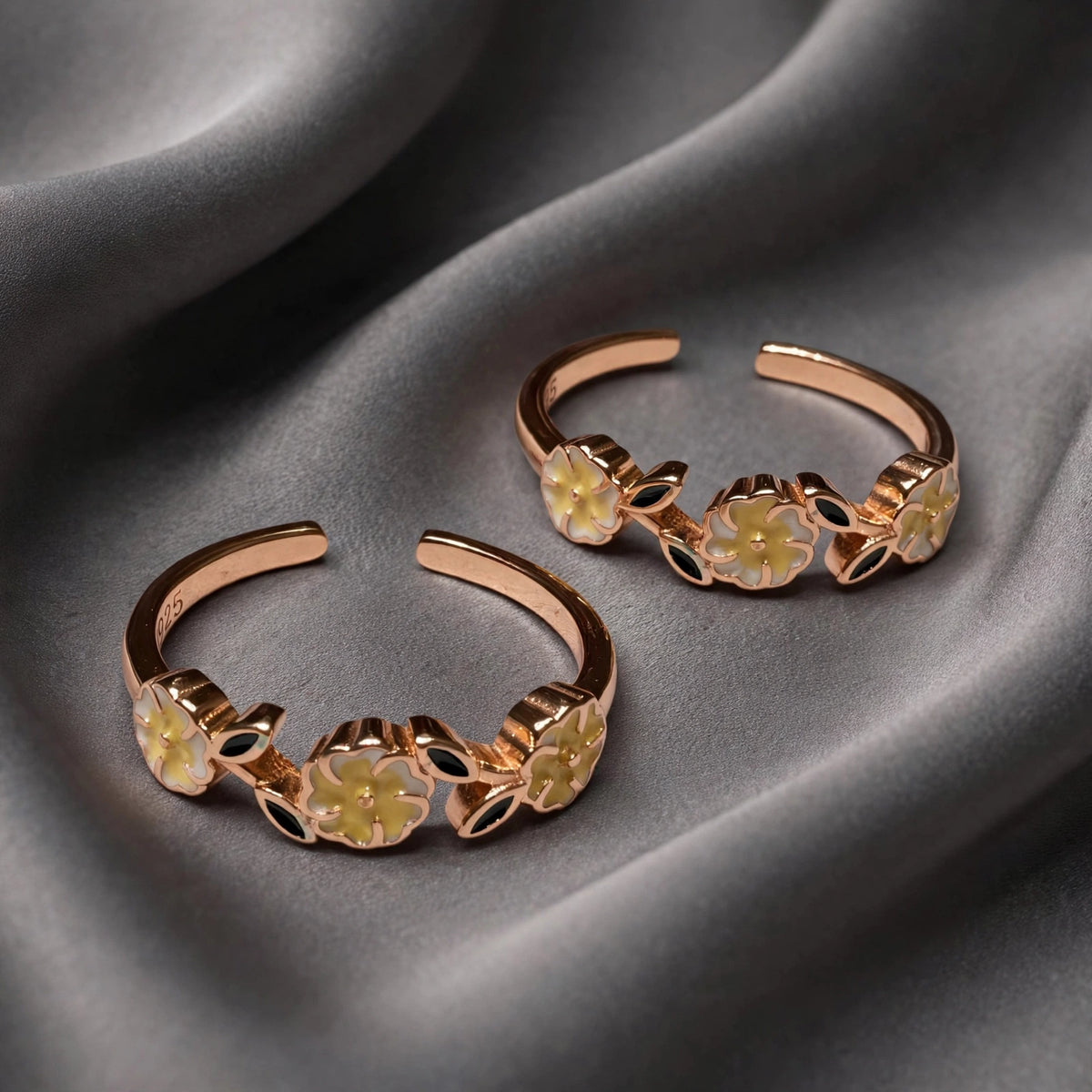 floral band detail