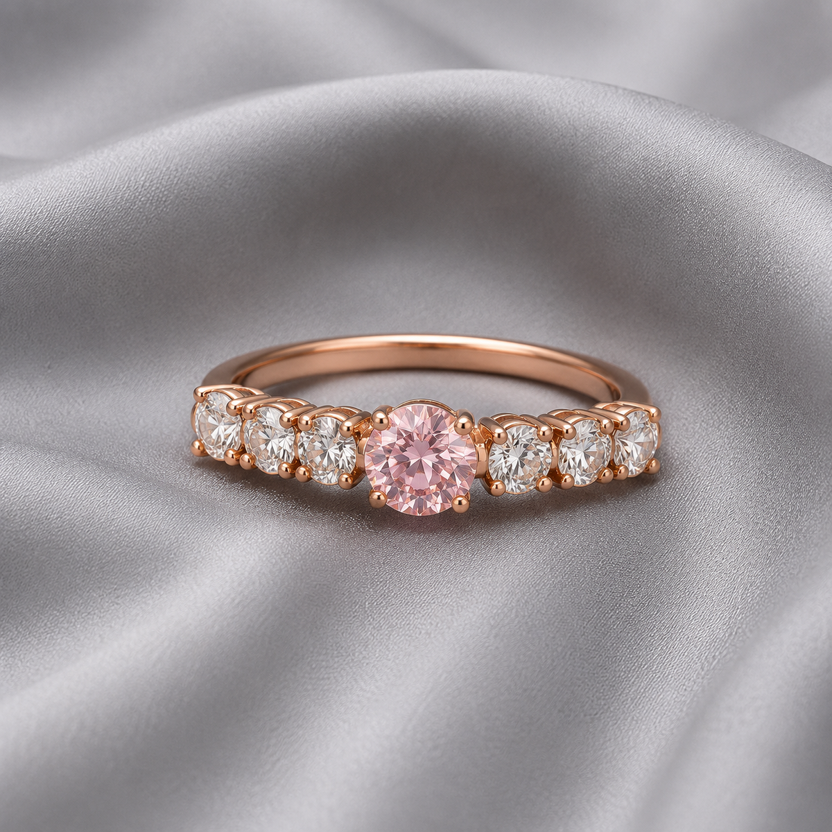 detailed silver ring
