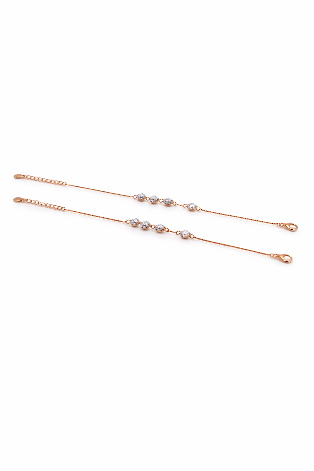 lightweight sparkle anklet