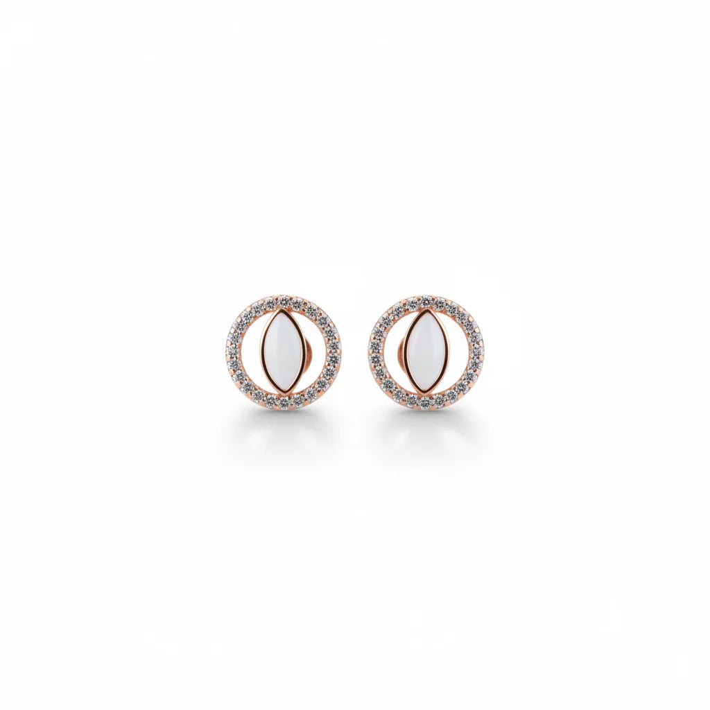 elegant blush tone jewelry