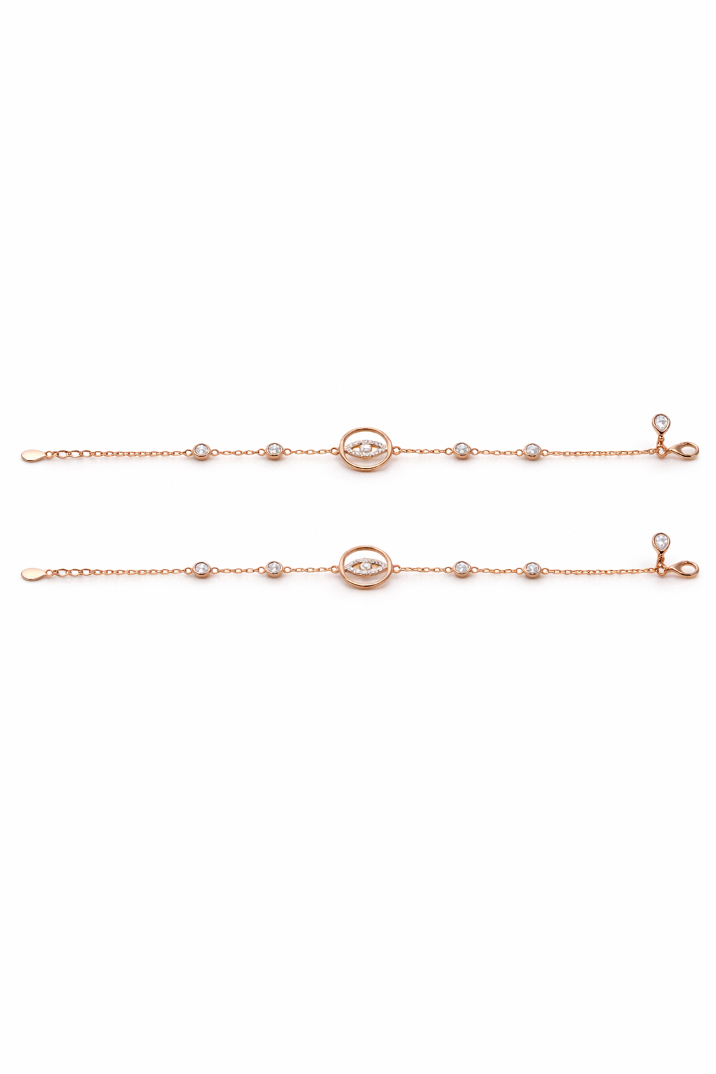 delicate rose gold foot jewelry