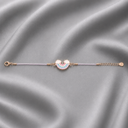 adjustable braided cord bracelet